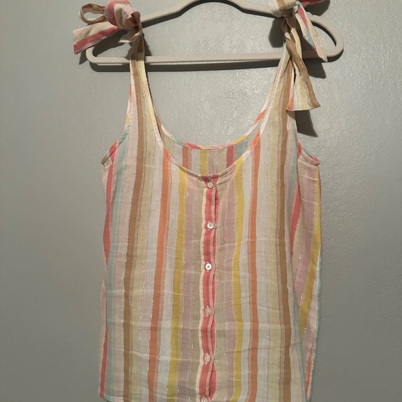 Sezane Rick Top Rayures Multico - Size 36 - Picture 2 of 6